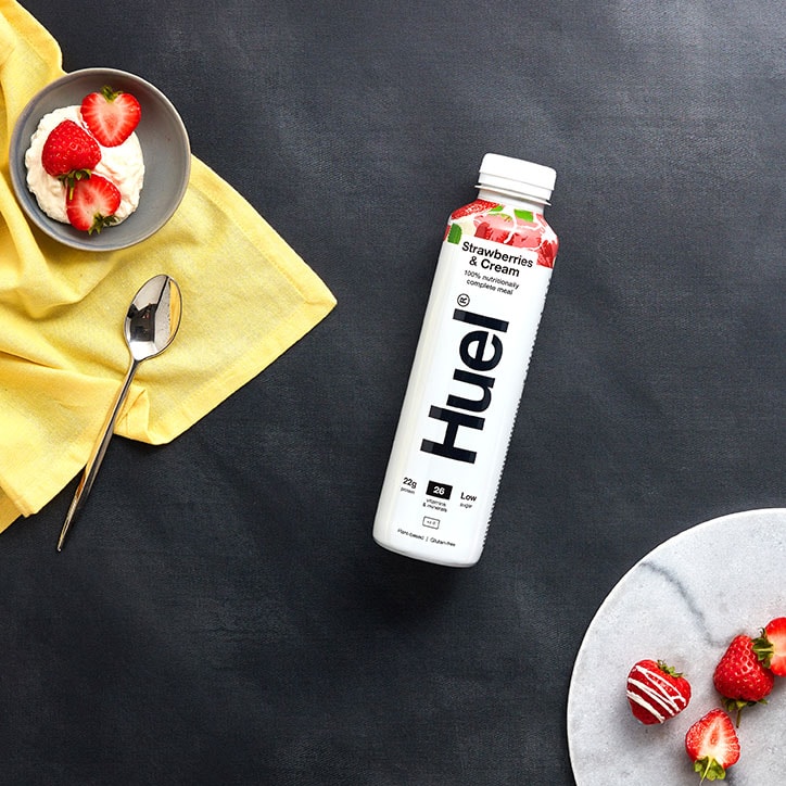 Huel 100% Nutritionally Complete Meal Strawberries & Cream 500ml